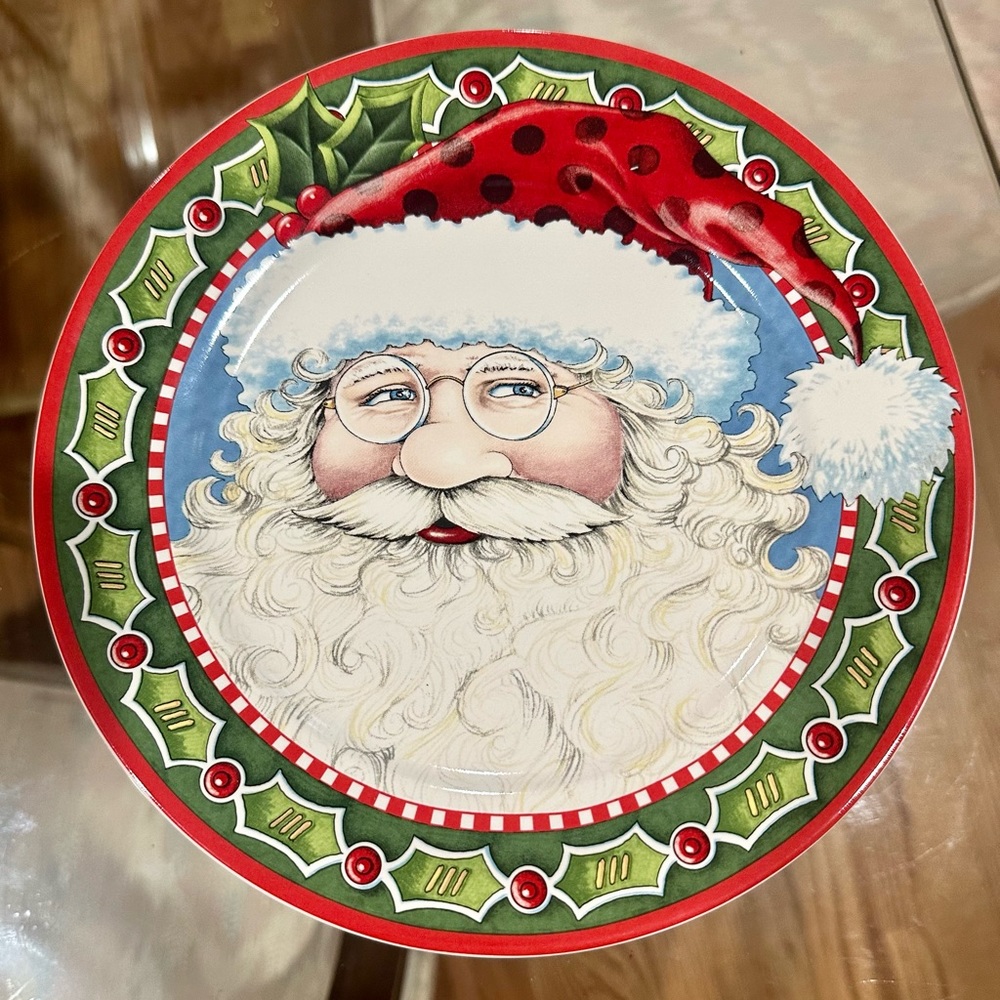 Mary Engelbreit Holiday Salad Plates (set of 10)